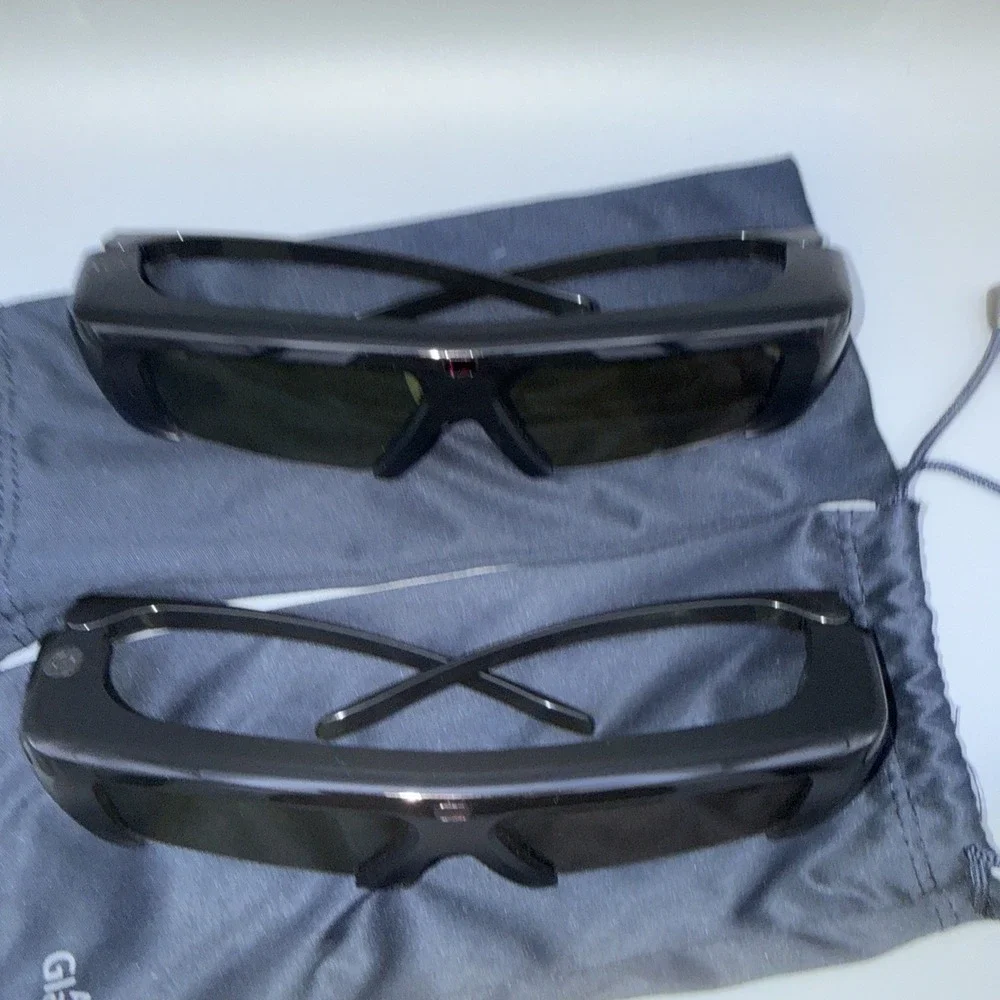 Samsung SSG P2100T/ZA 3D Active Glasses - 2 Pairs - Untested - includes bags